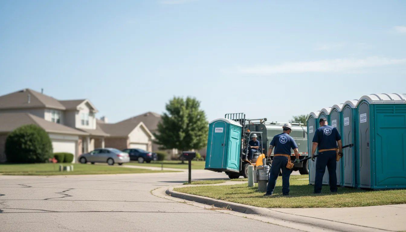 Porta Potty Rental in Rockford, IL near me